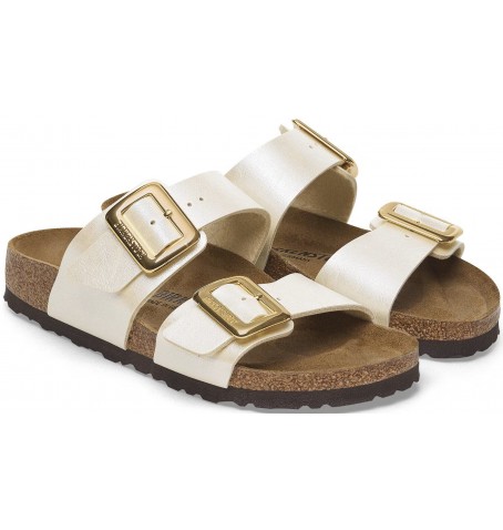 Birkenstock SYDNEY CUSHION BUCKLE 1029492 - Beige - SYDNEYCUSH$F.13
