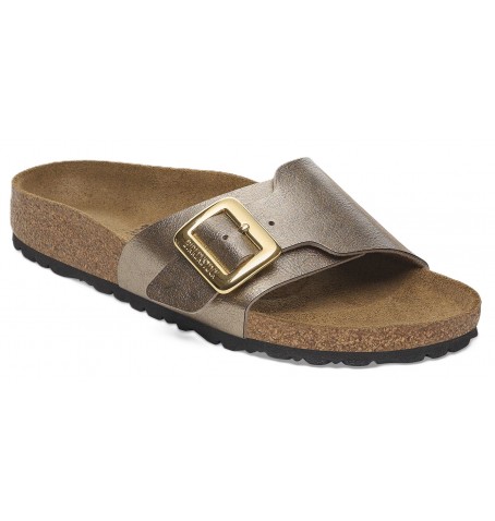 Birkenstock CATALINA CUSHION BUCKLE 1029416 - Beige - CATALINACUS$F13