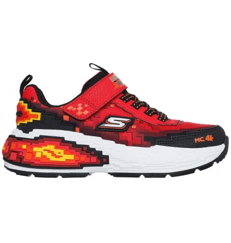 Skechers MEGA-CRAFT 4K 402160L - Red - 402160L$RDBK.09