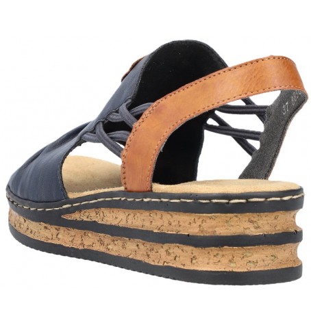 Rieker 62962-14 - Bleu - 62962$14.04R