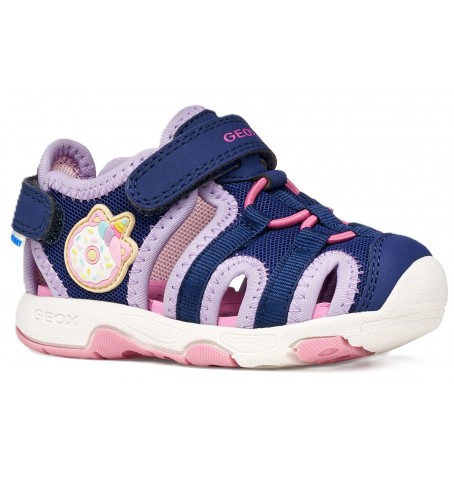 Geox SANDAL MULTY B650DA - Blue - B650DA$4215.B04