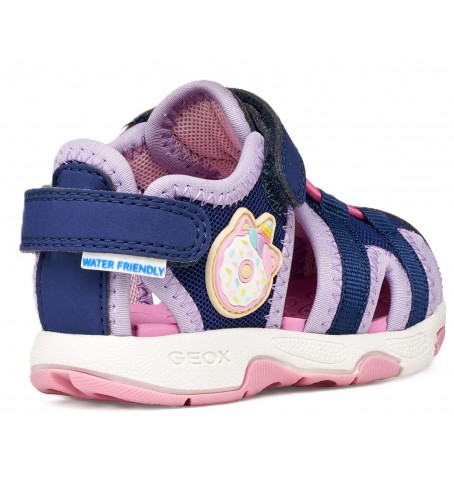 Geox SANDAL MULTY B650DA - Blue - B650DA$4215.B04