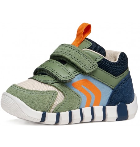 Geox IUPIDOO B.D B3555D - Green khaki - B3555D$D3F4.B11