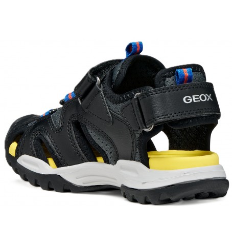 Geox SPRINTYE B.A J55GBA - Black - J450RC$0005.J02