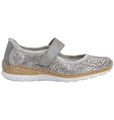 Rieker N4299-90 - Argent gris - N4299$90.18R