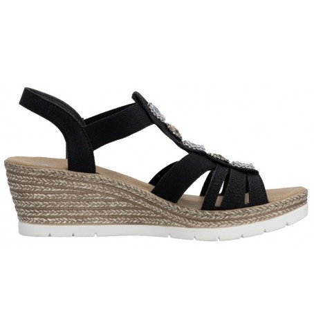 Rieker 619B2-00 - Black - 619B2$00.02R