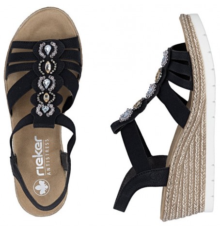 Rieker 619B2-00 - Noir - 619B2$00.02R