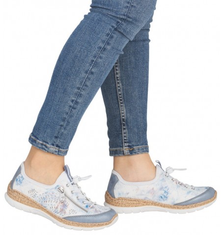 Rieker N42K6-90 - Bleu - N42K6$90.04R