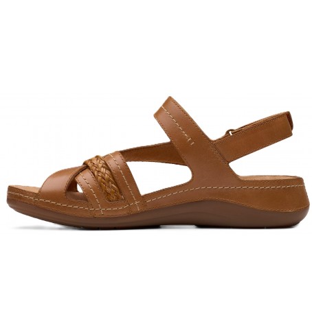 Clarks CECILY STRAP 26181427 - Tan - CECILYSTRAP$08C