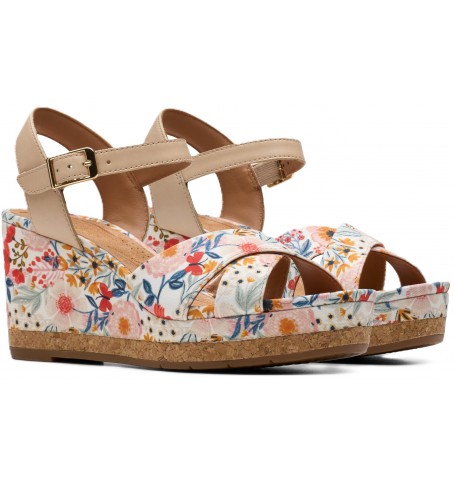 Clarks CHICLY FLORAL 26182872 - Multi - CHICLYFLOR$15C2