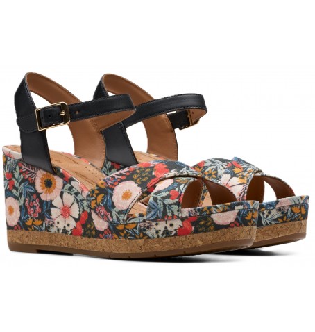 Clarks CHICLY FLORAL 26184535 - Multi - CHICLYFLOR$15C
