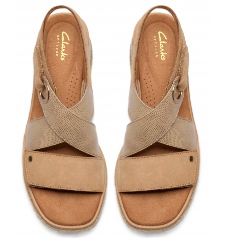 Clarks KIDIKI SUN 26185953 - Beige - KIDIKISUN$13C