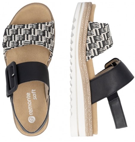 Rieker - Remonte D0Q62-03 - Black - D0Q62$03.02R