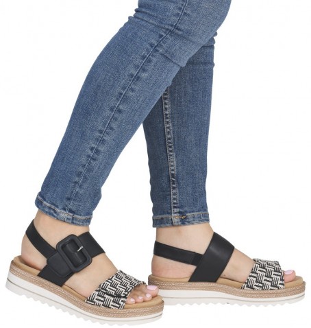 Rieker - Remonte D0Q62-03 - Black - D0Q62$03.02R