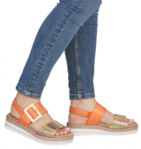 Rieker - Remonte D0Q62-38 - Yellow orange - D0Q62$38.19R