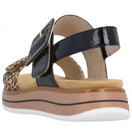 Rieker - Remonte D1J53-04 - Black varnish - D1J53$04.01R