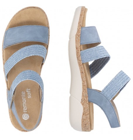 Rieker - Remonte R6861-12 - Bleu - R6861$12.04R