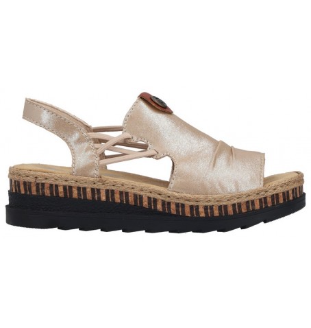 Rieker V7972-60 - Metallic Gold - V7972$60.17R
