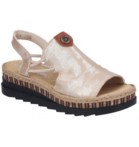 Rieker V7972-60 - Metallic Gold - V7972$60.17R