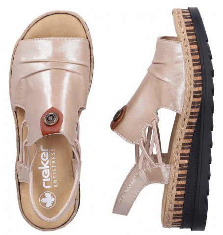 Rieker V7972-60 - Metallic Gold - V7972$60.17R