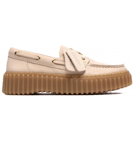 Clarks TORHILL BOAT 26186302 - Beige - TORHILLBOAT$13