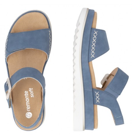 Rieker - Remonte D3P53-14 - Bleu - D3P53$14.04R