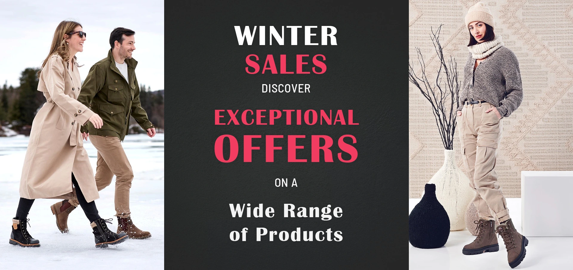 Chaussures le Pacha | Winter sales: Discover exceptional offers on a wide range of products for Men, Women, and children!