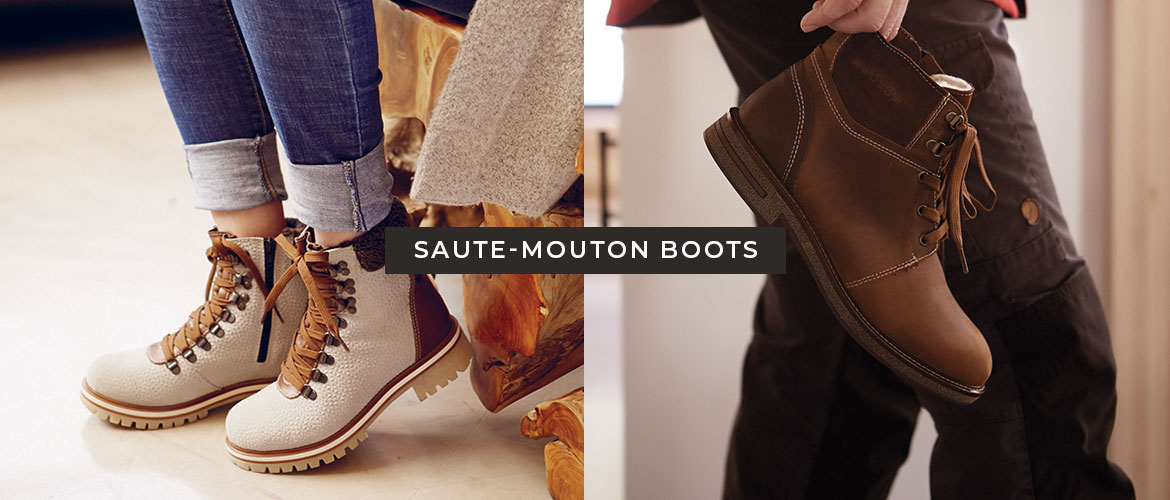 Saute-Mouton boots.